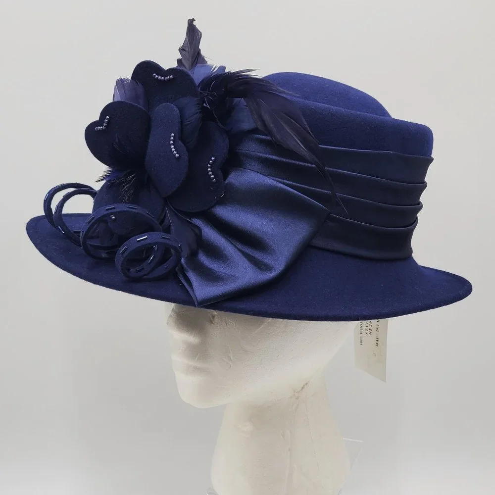 Something Special Royal Navy Wool Hat - NWT